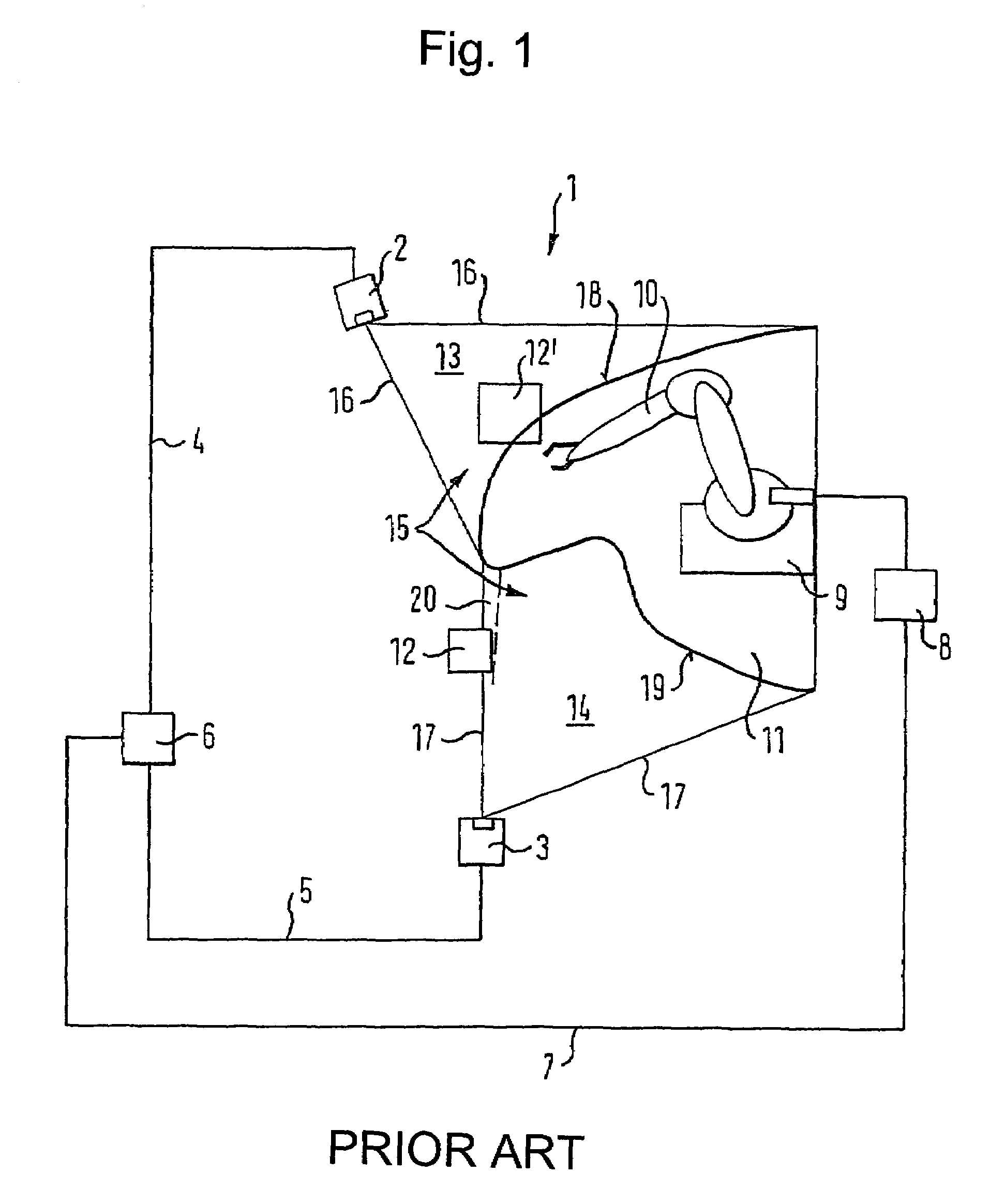 Method and apparatus for detecting an object through the use of multiple sensors