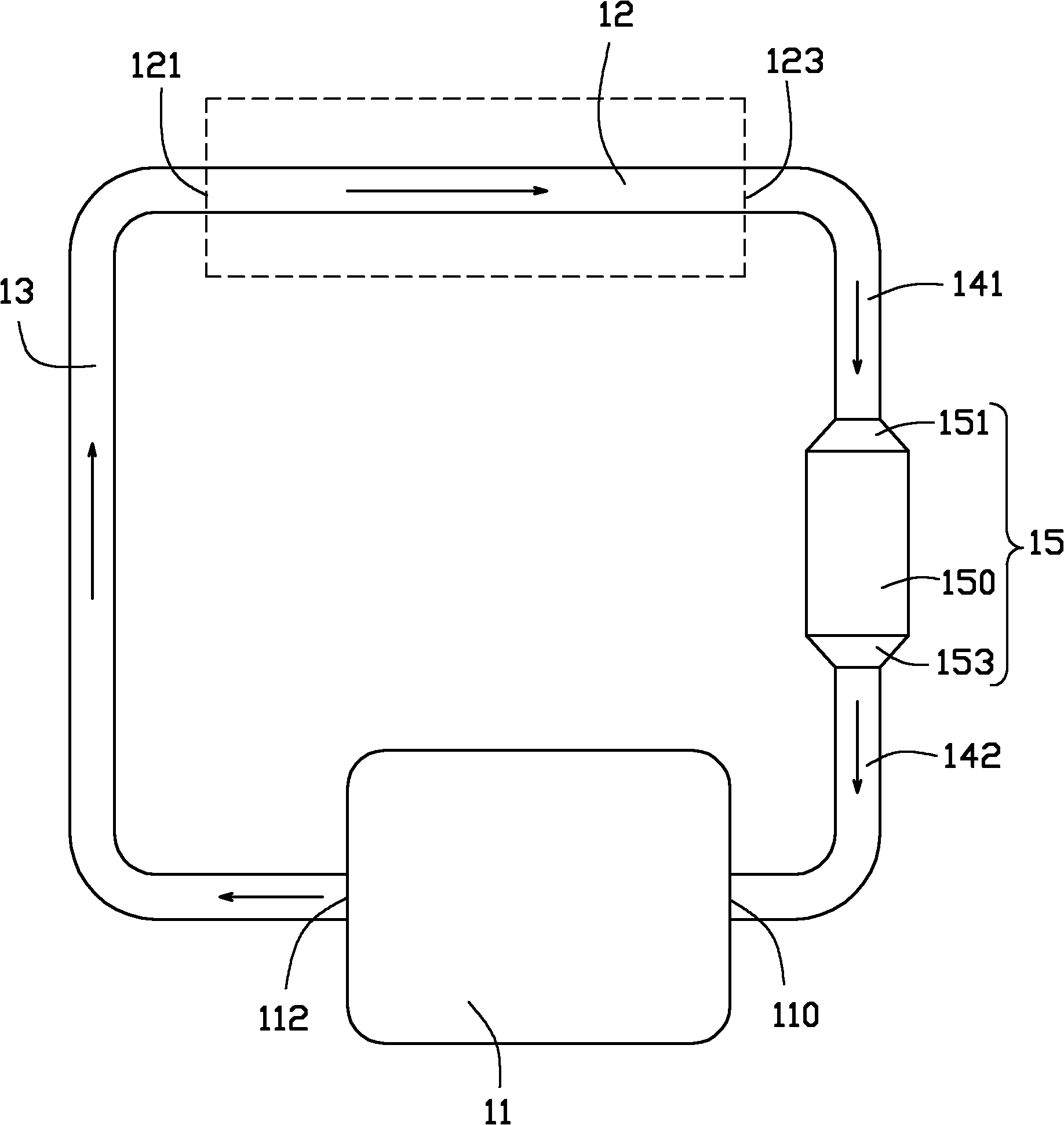 Loop heat pipe