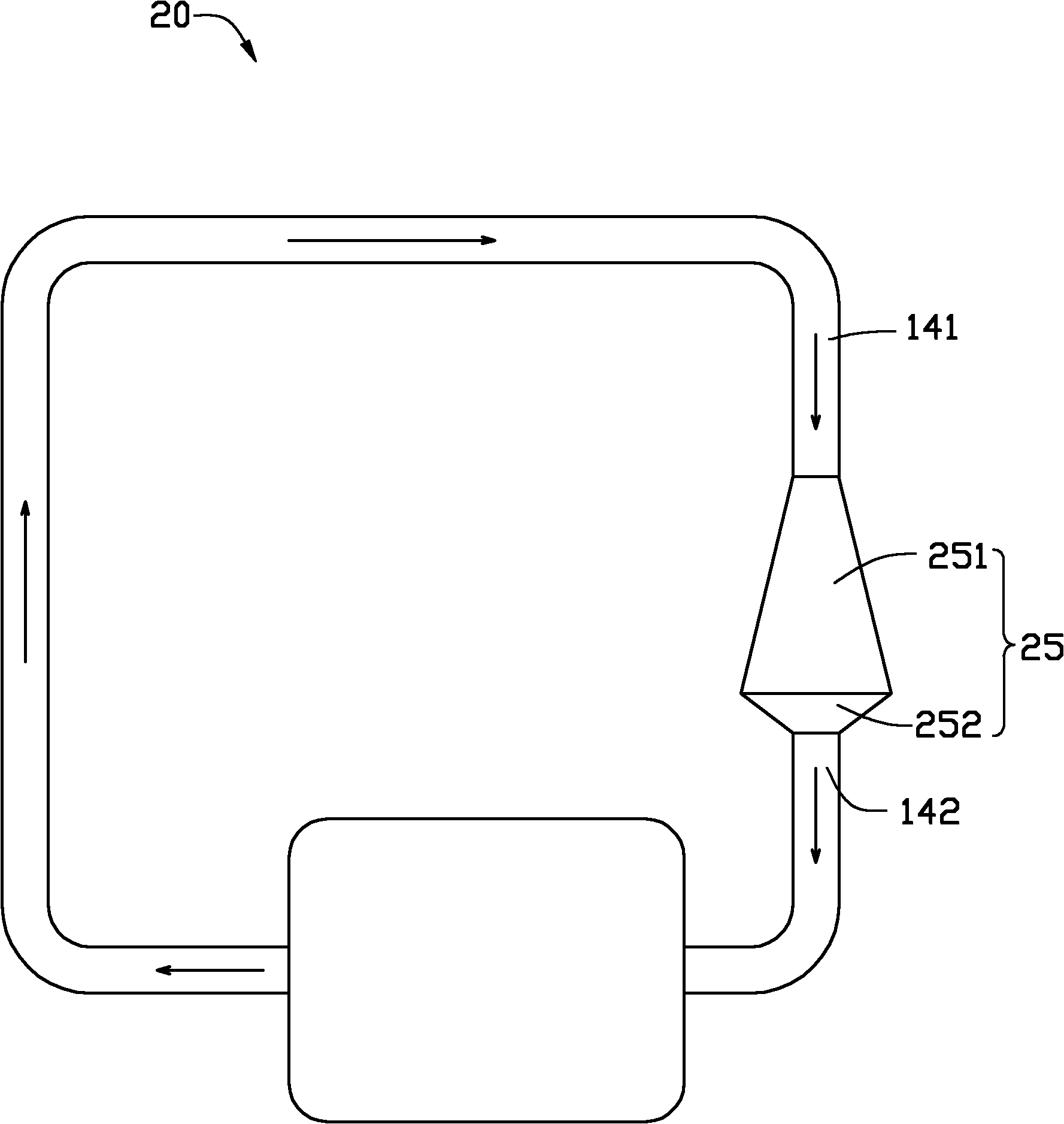 Loop heat pipe