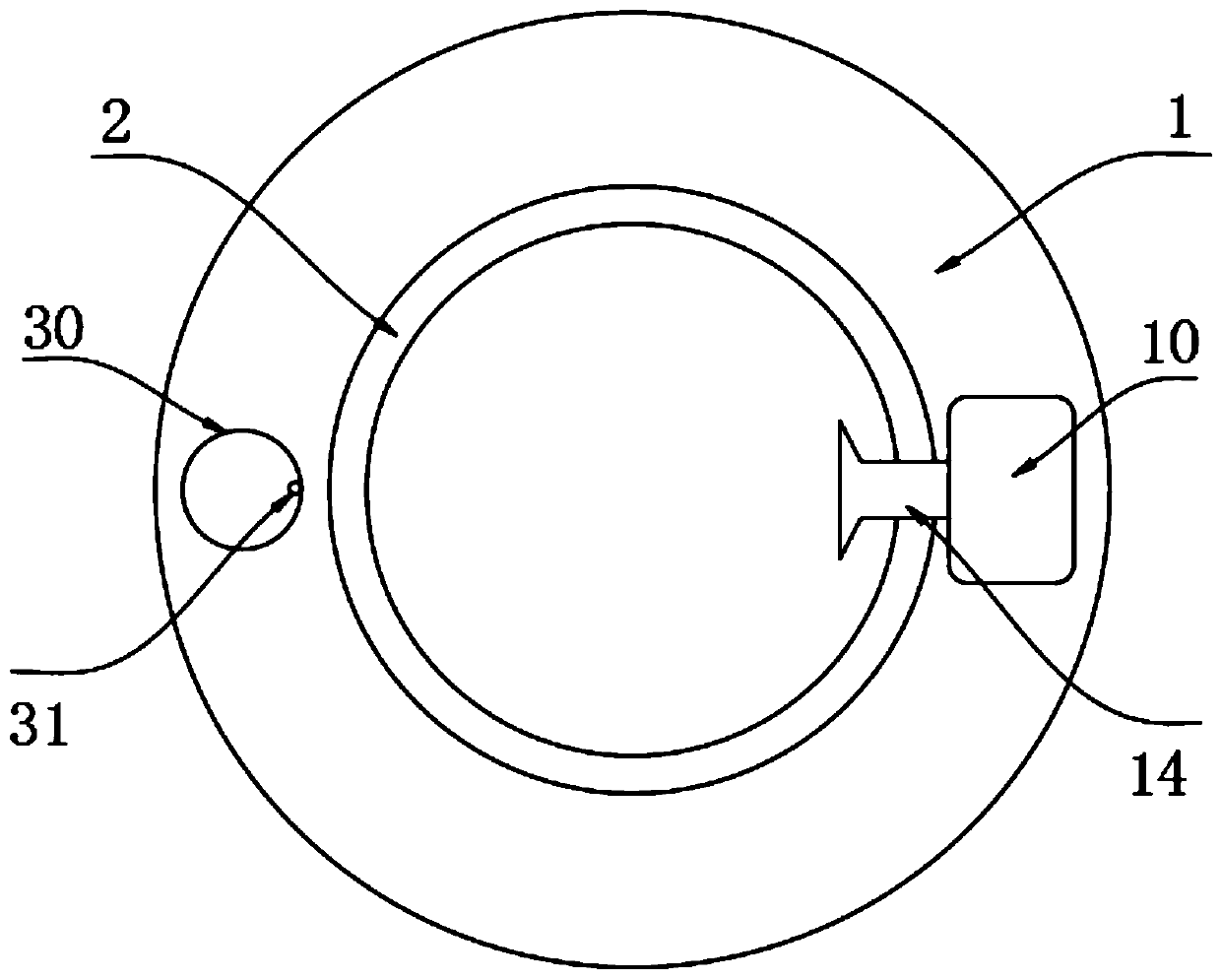 Outdoor self-irrigating flowerpot