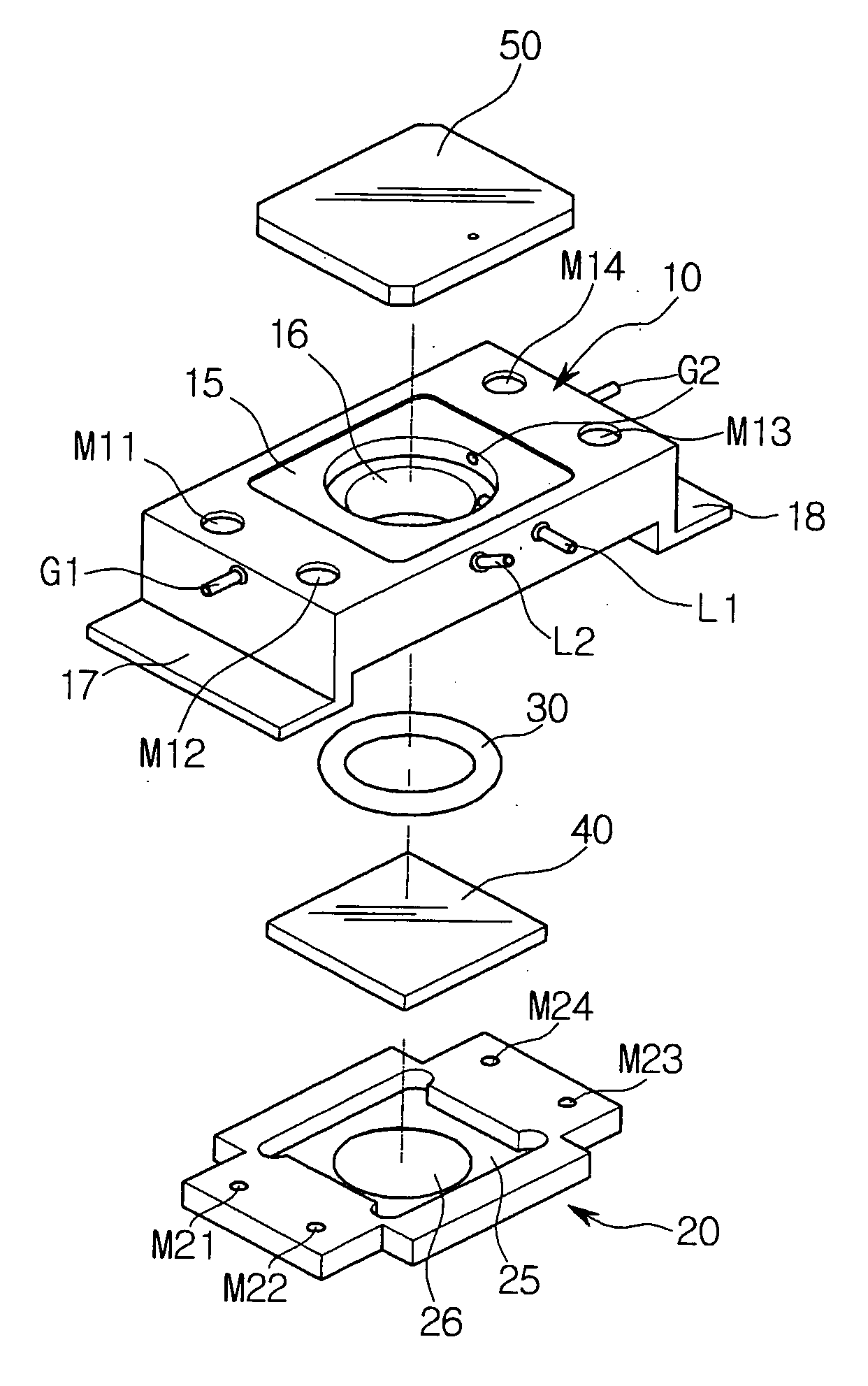 Live cell chamber for microscopes