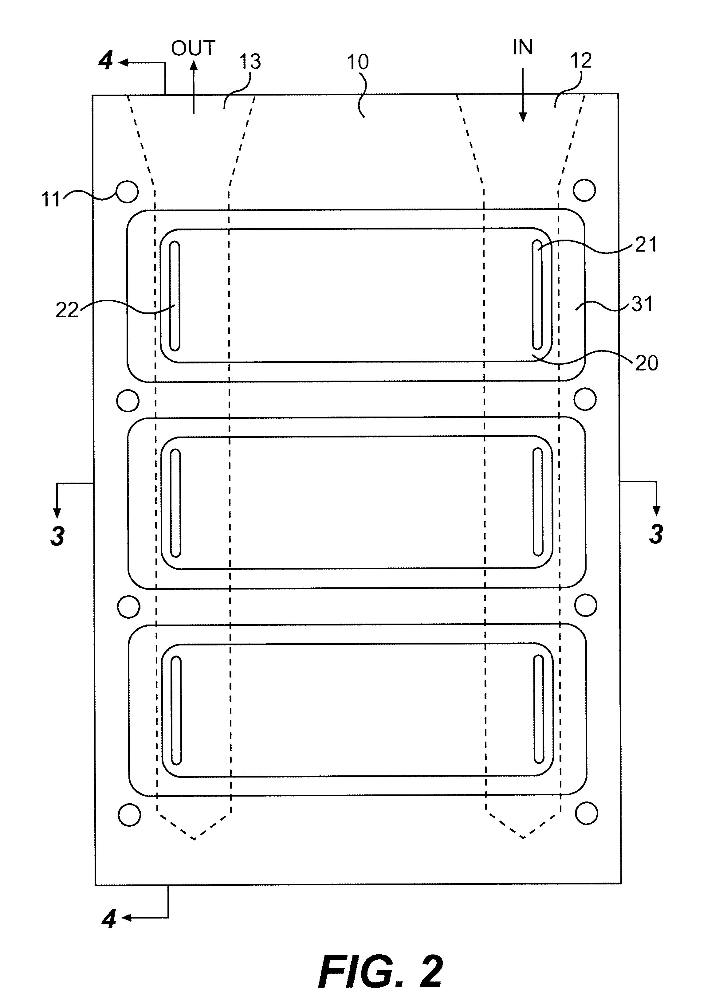 Liquid-cooled power semiconductor device heatsink