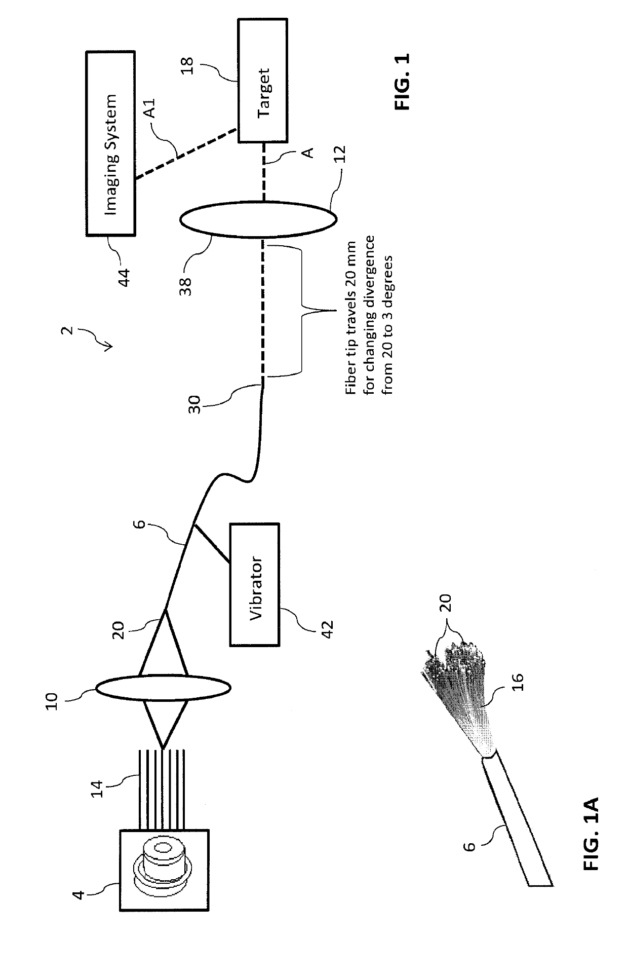 System for uniformly illuminating target to reduce speckling