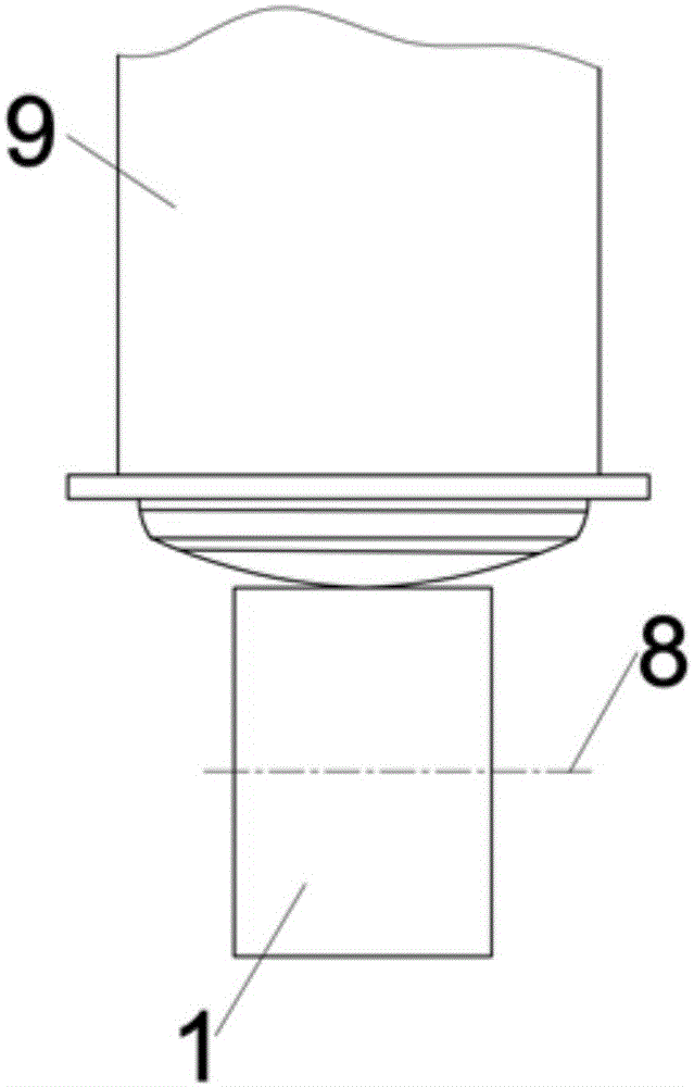 Lifting ring structure used for shock absorber