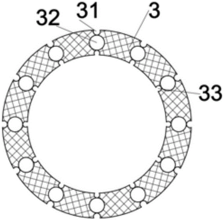 Lifting ring structure used for shock absorber