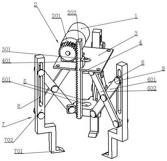 An automatic hoisting device