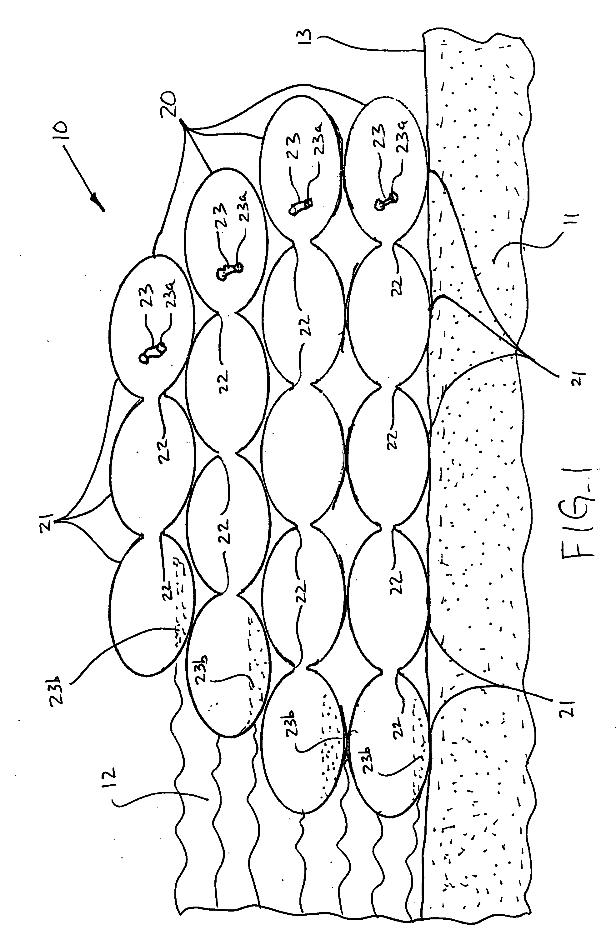 Fluid fillable multi-compartment bladder for flow and flood control