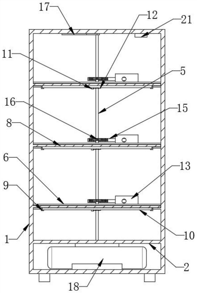 Terminal storage equipment for Internet of Things science and technology