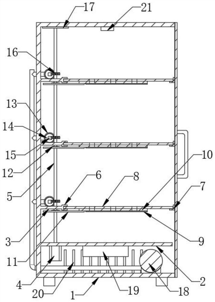 Terminal storage equipment for Internet of Things science and technology