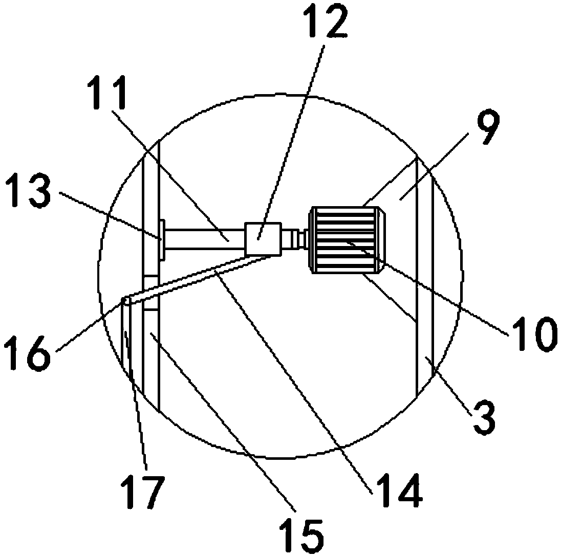 Multistage stirring device for cosmetic raw materials