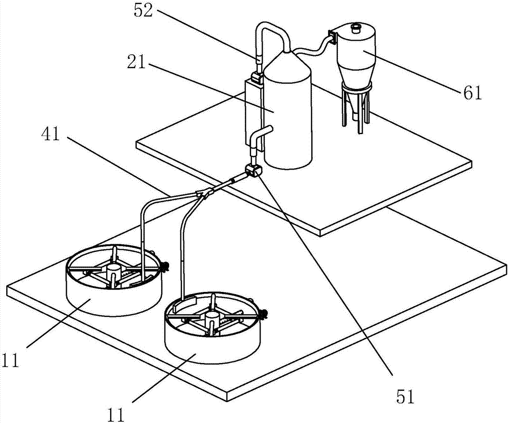 Opening and cleaning line