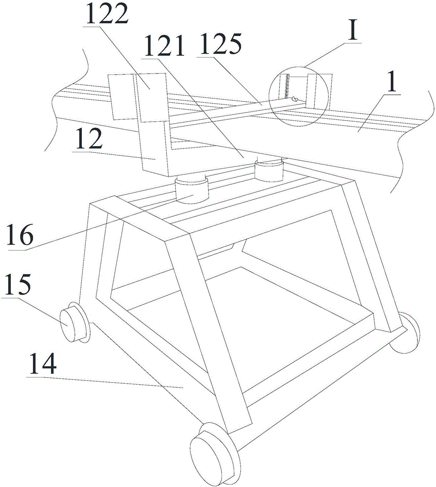 Feeding clamping device