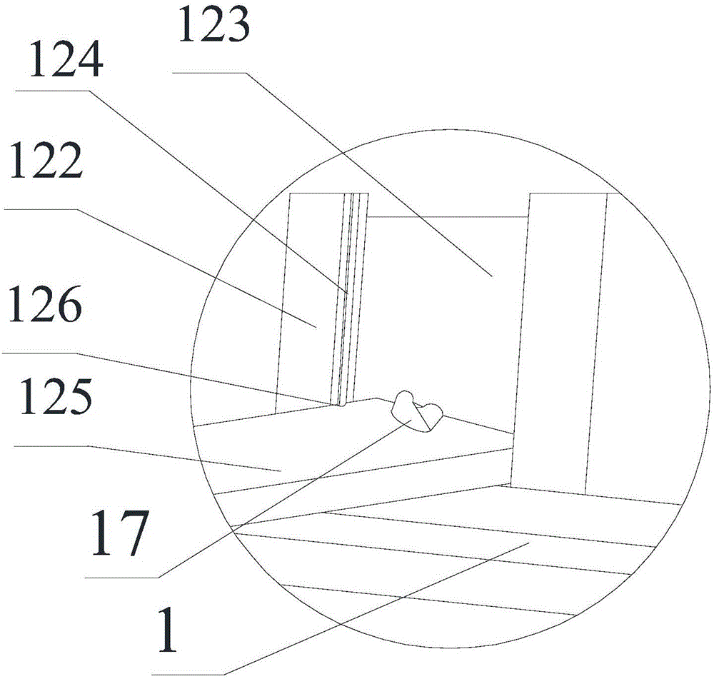 Feeding clamping device