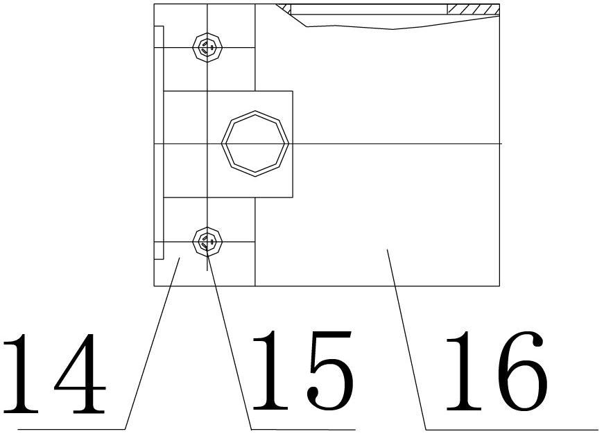 Continuous reflection type laser detection device