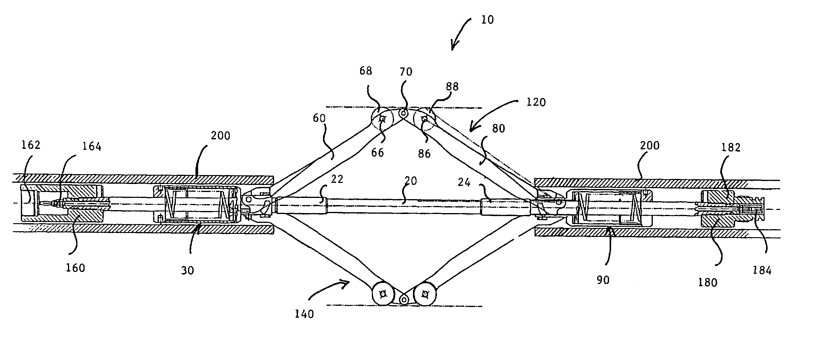 Centralizer for wireline tools