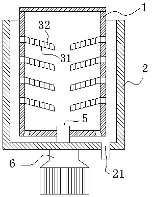 Fruit and vegetable washing and cutting all-in-one machine