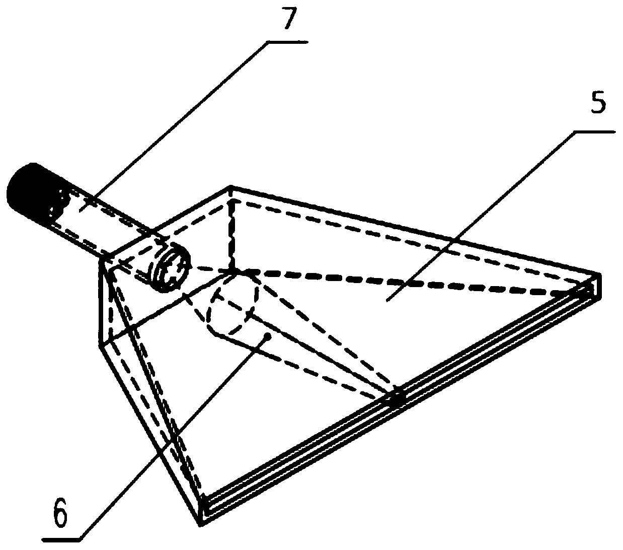 Soot blower suitable for SCR denitration of high-temperature and high-dust flue gas