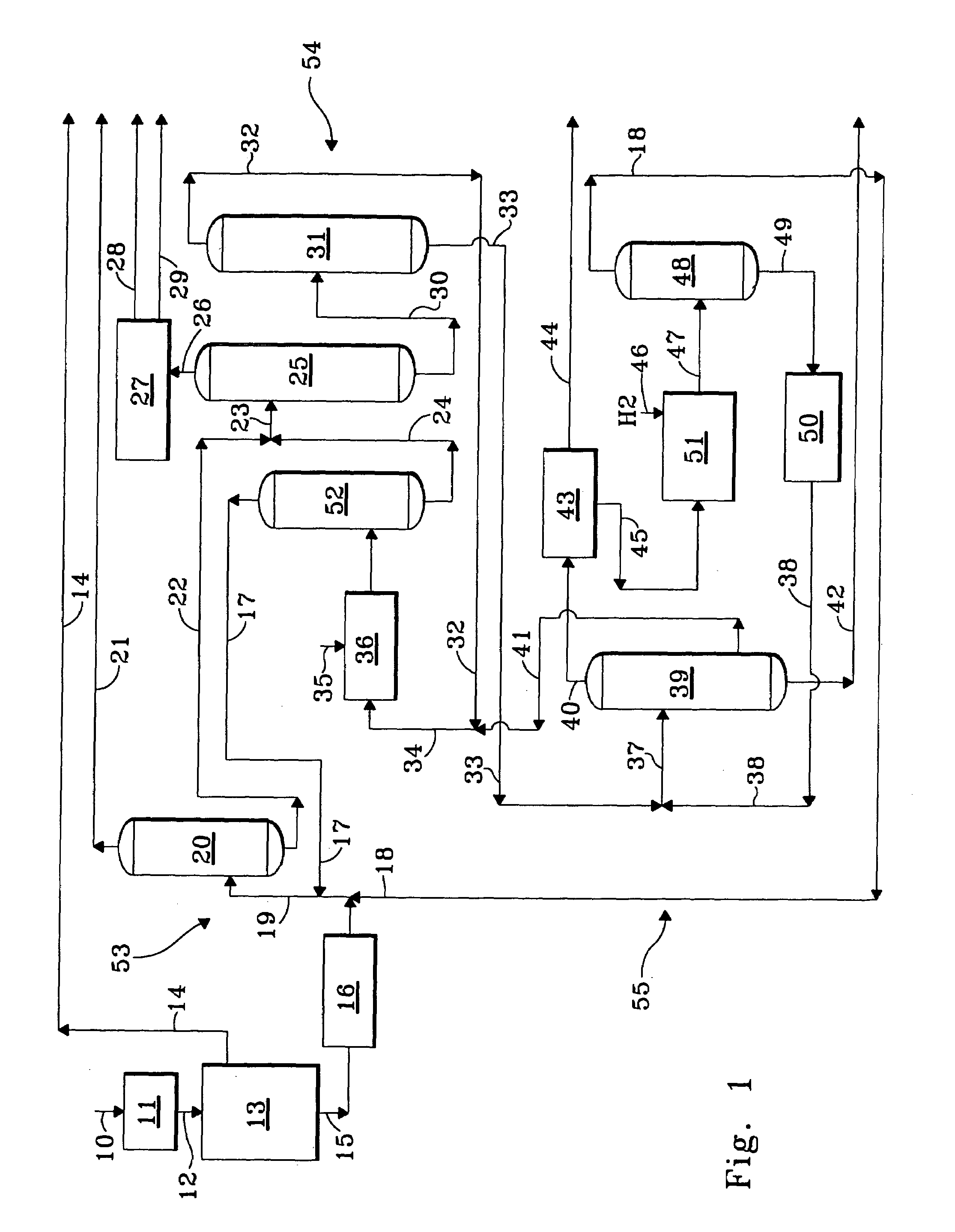 Integrated apparatus for aromatics production