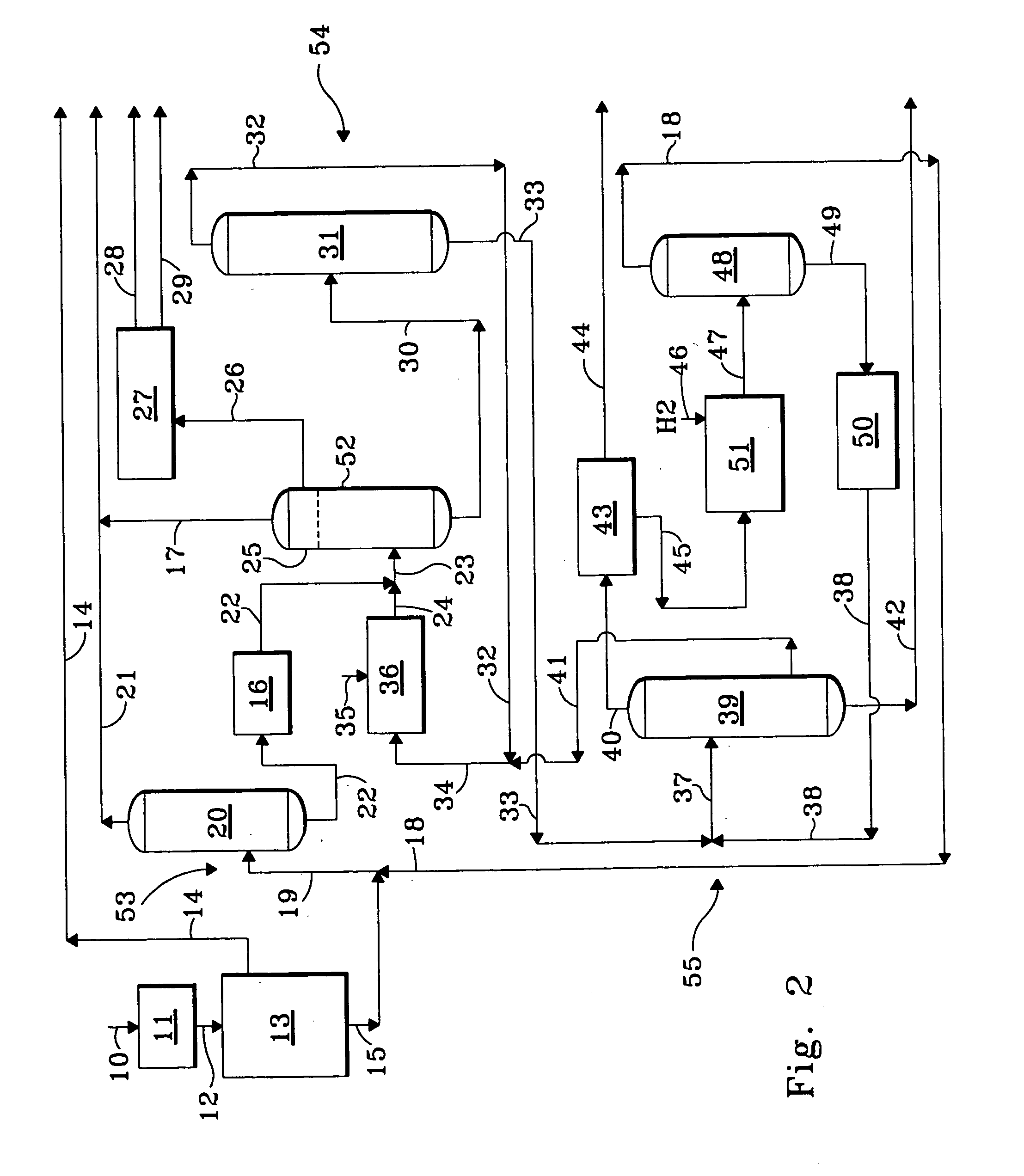 Integrated apparatus for aromatics production