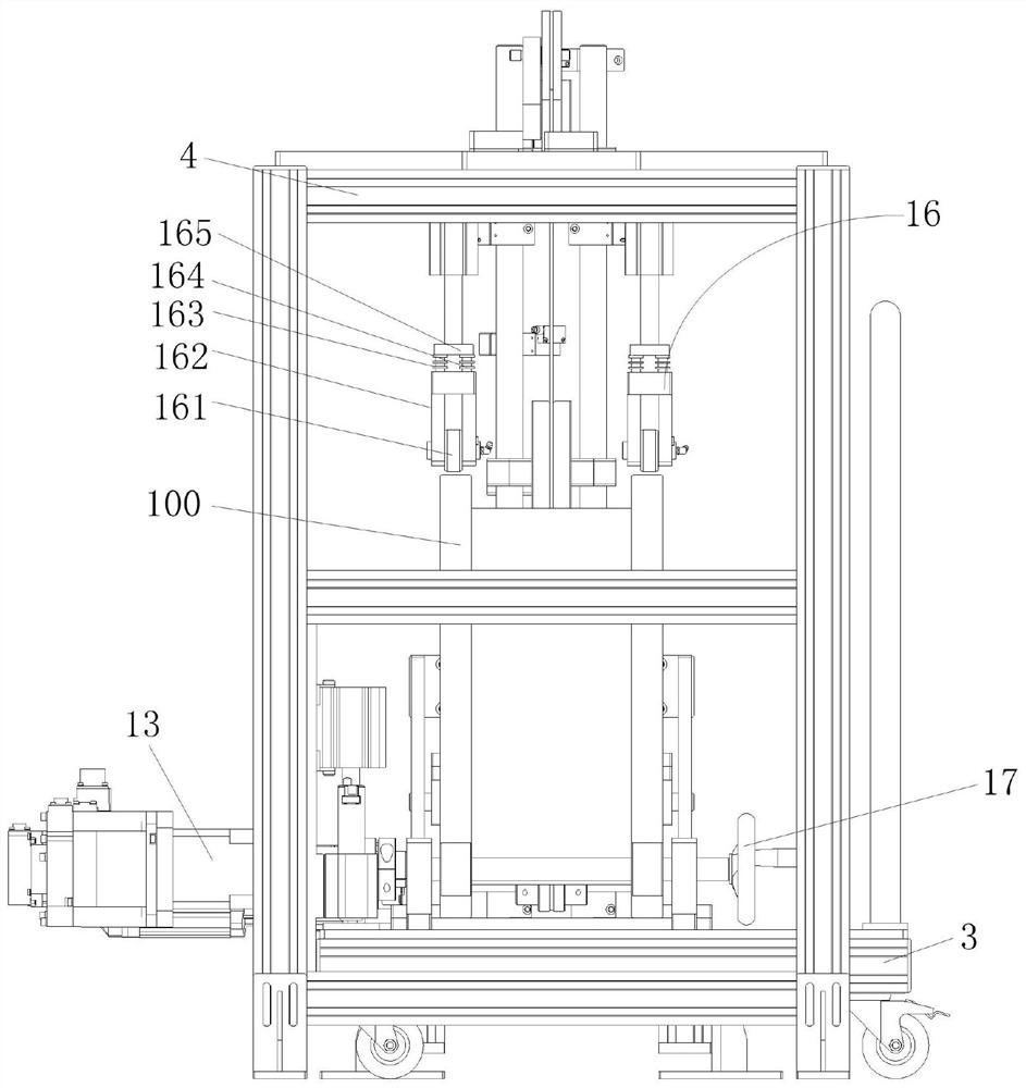 Flat copper wire feeding device and wire feeding method