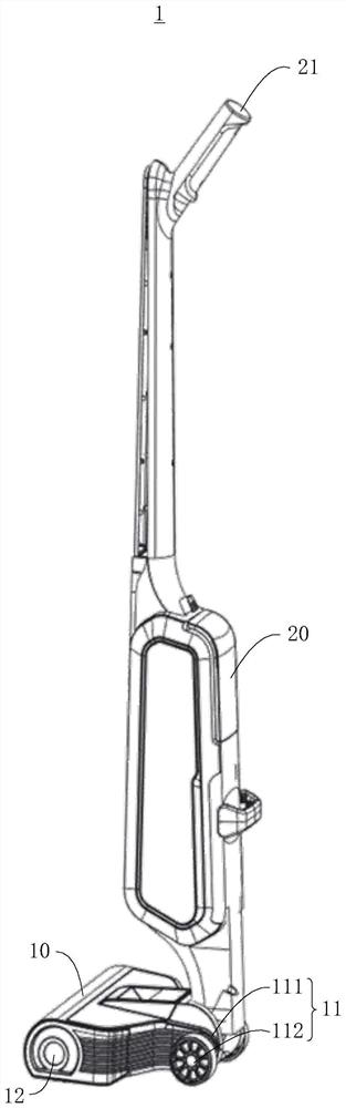 Cleaning device, control method thereof, device and computer program product