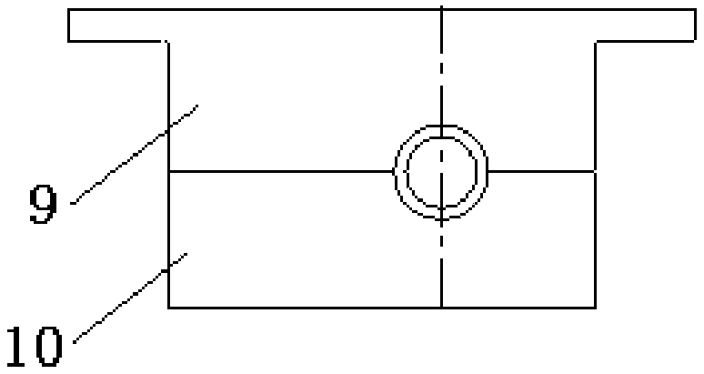 In-orbit spacecraft internal device installing structure capable of quickly being disassembled and turned over