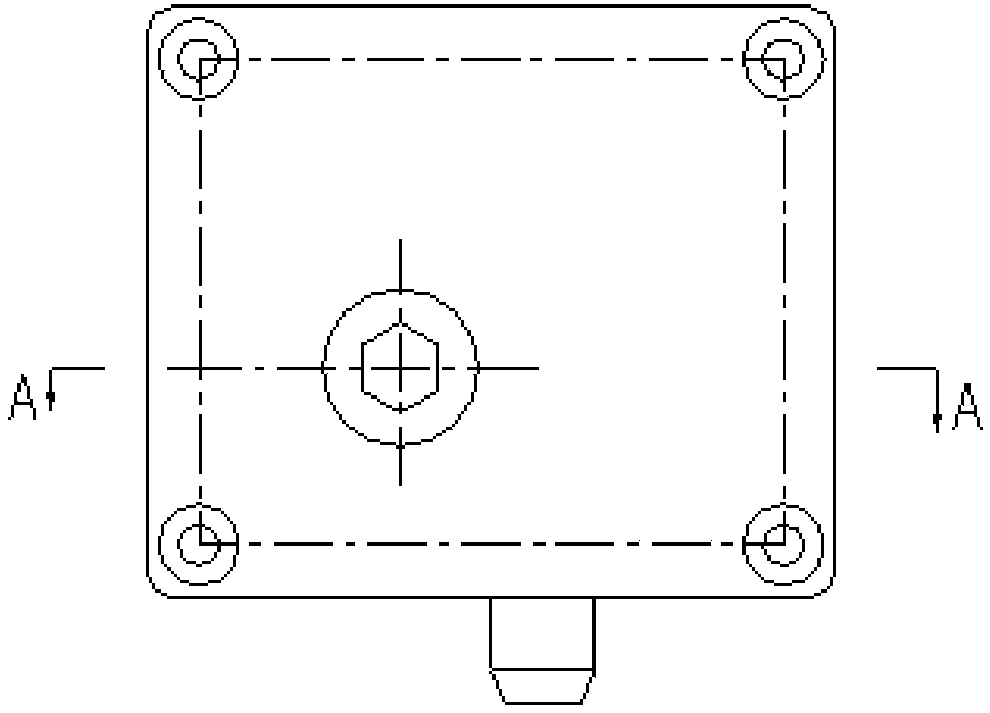 In-orbit spacecraft internal device installing structure capable of quickly being disassembled and turned over