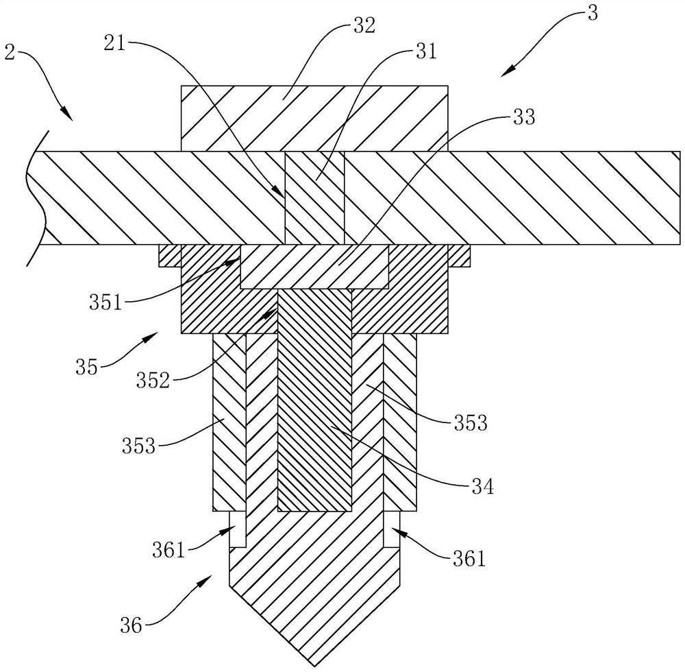 Pile bottom karst cave detection working platform