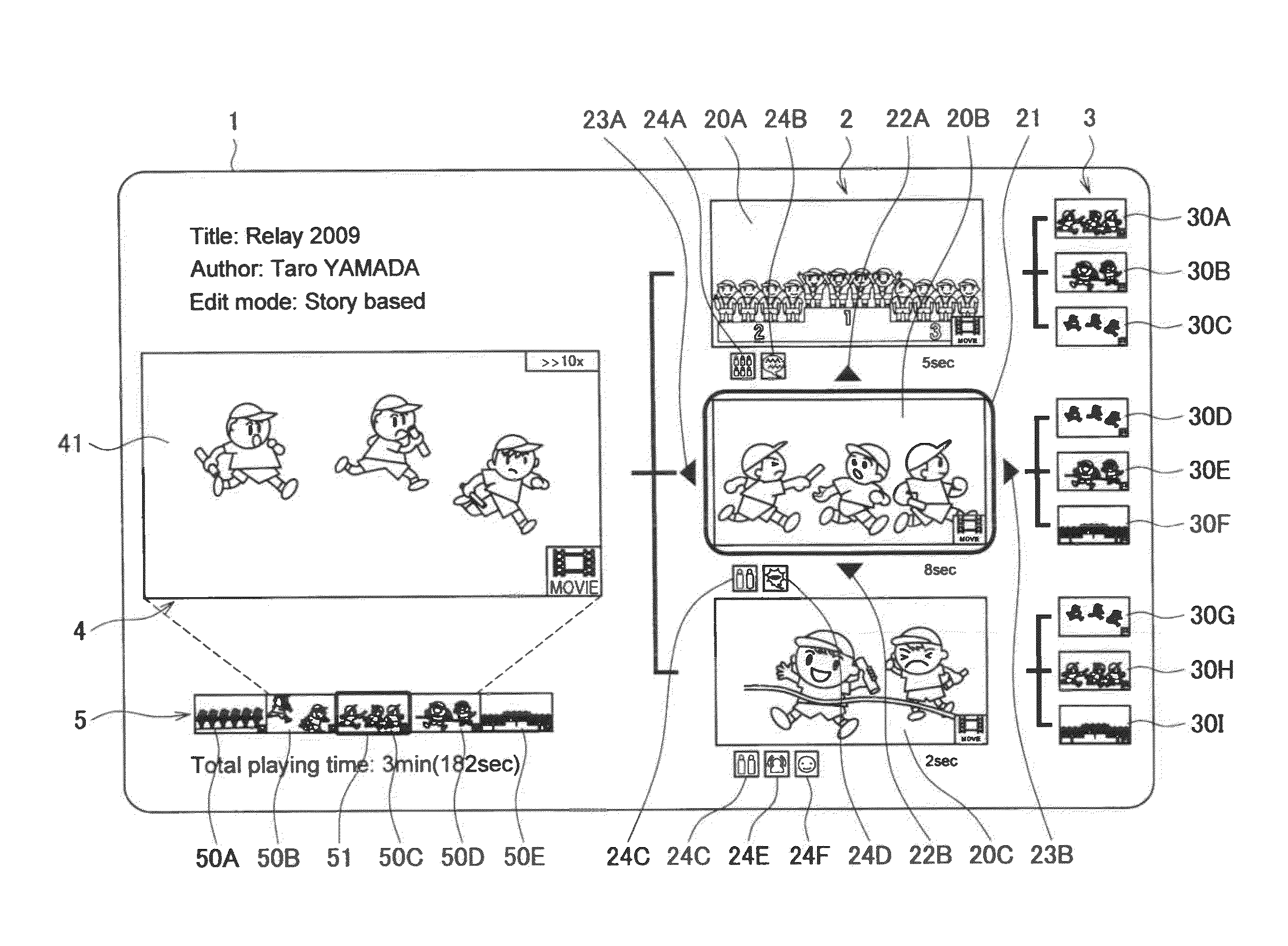 Image editing apparatus, image editing method and program