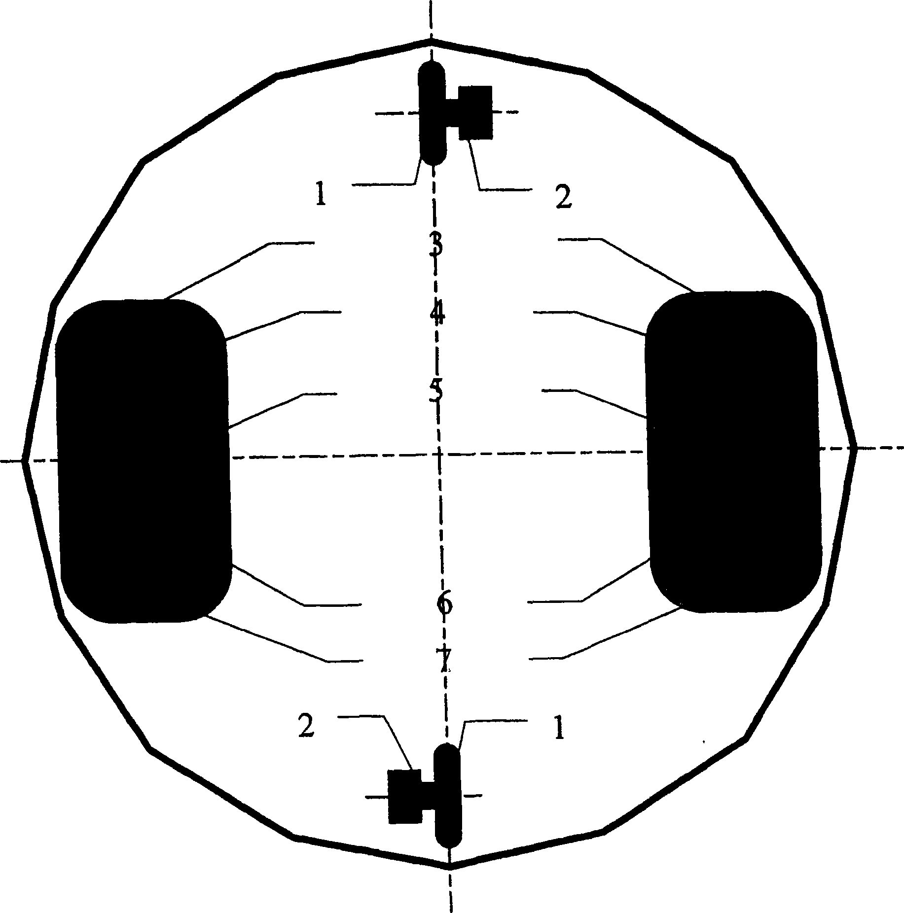 Intelligent autonomous wheel type mobile robot