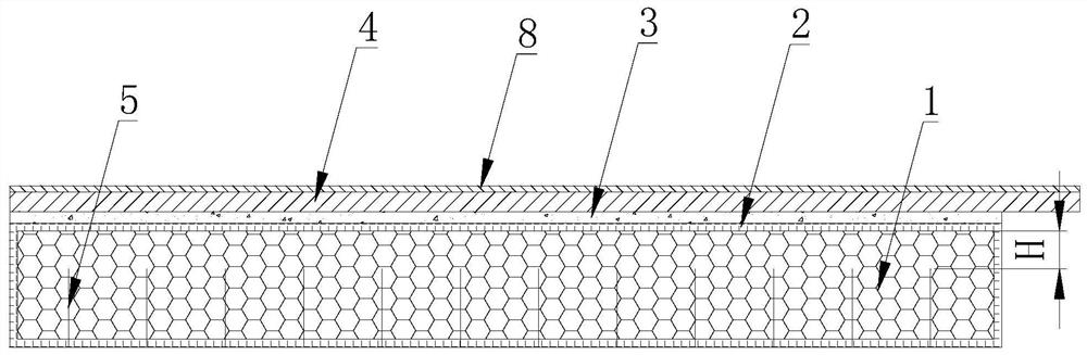 Waterproof and heat-insulating integrated board and construction process and online composite production process thereof