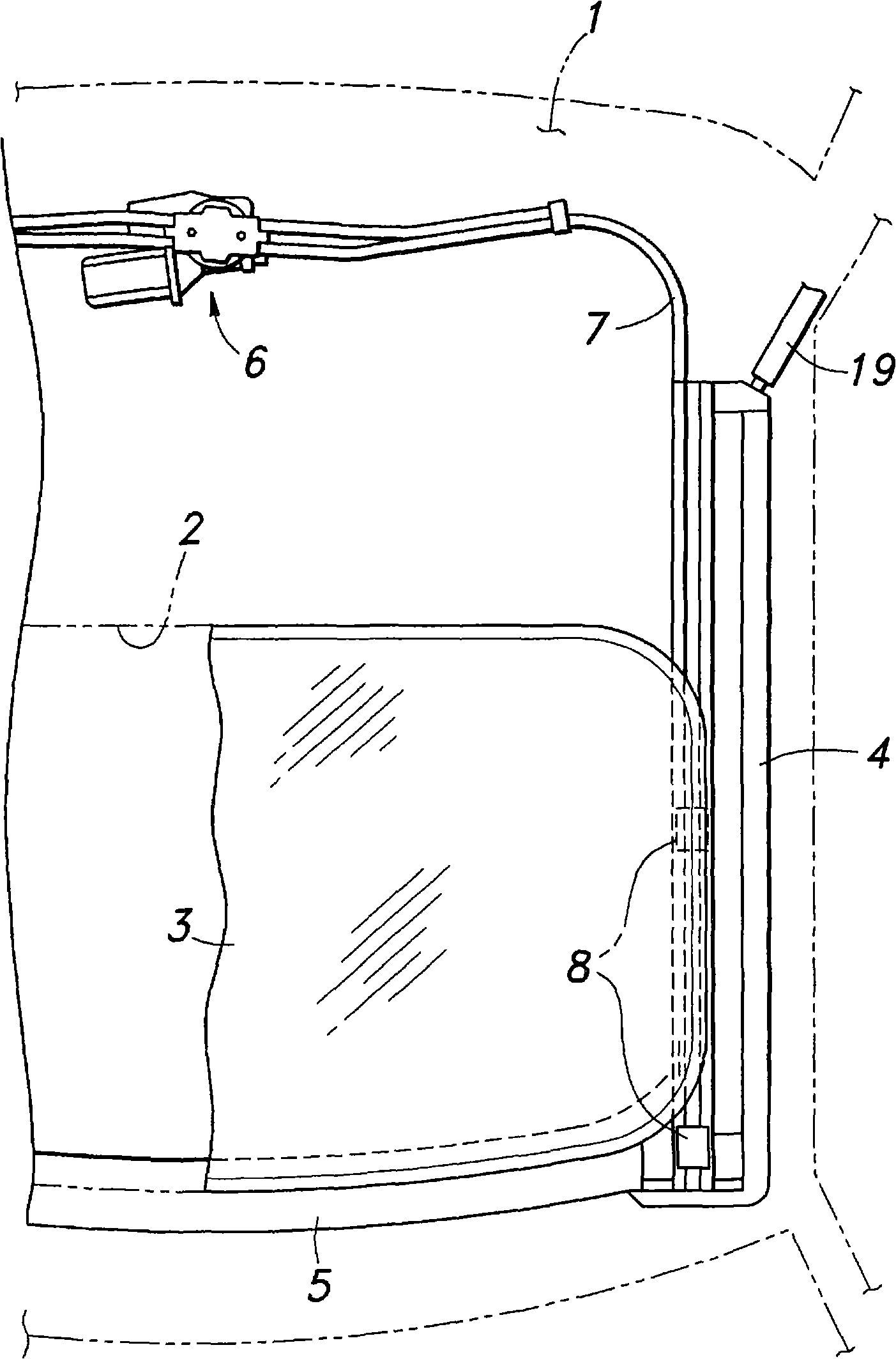 Frame of skylight device