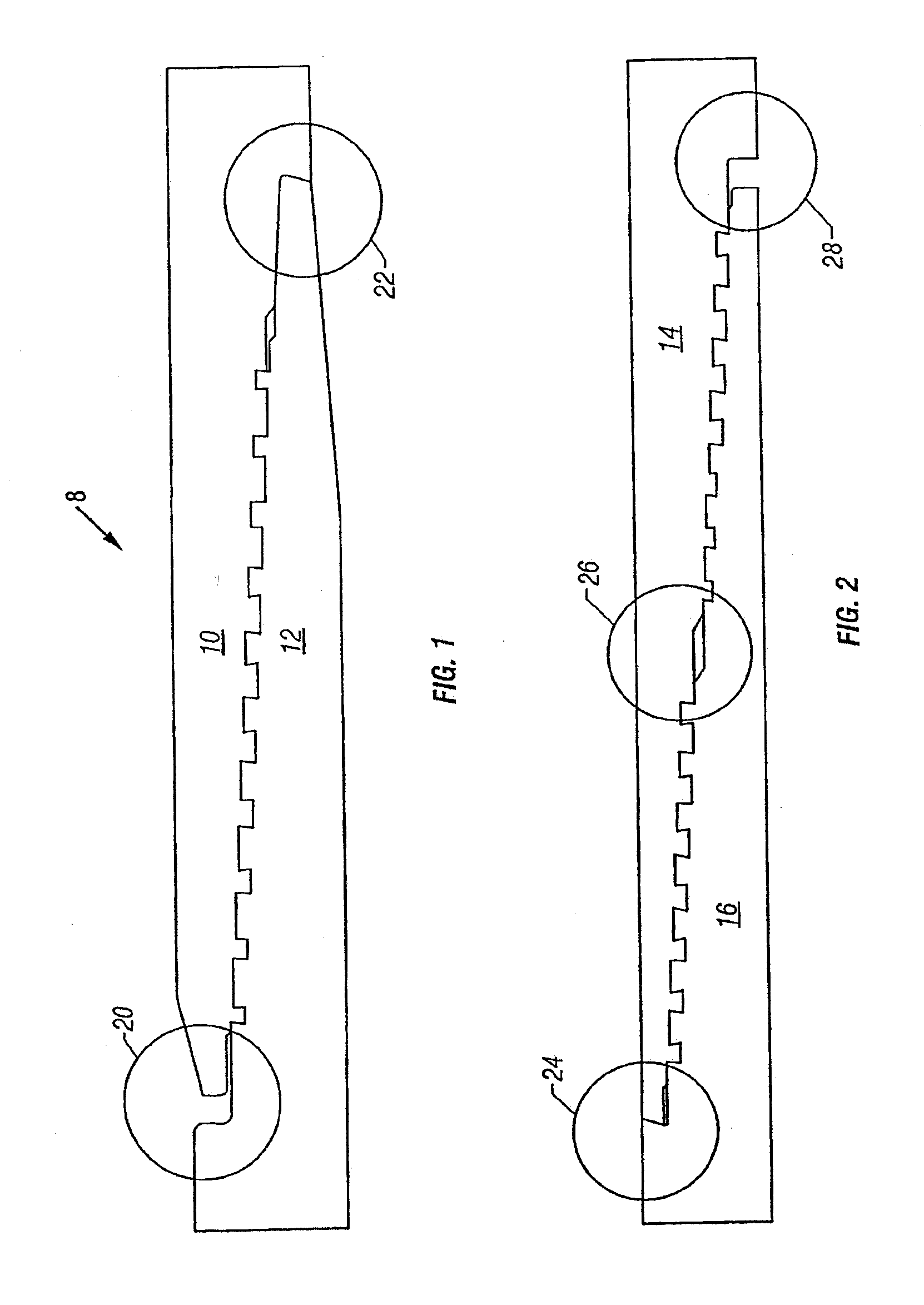 Wedge thread with torque shoulder