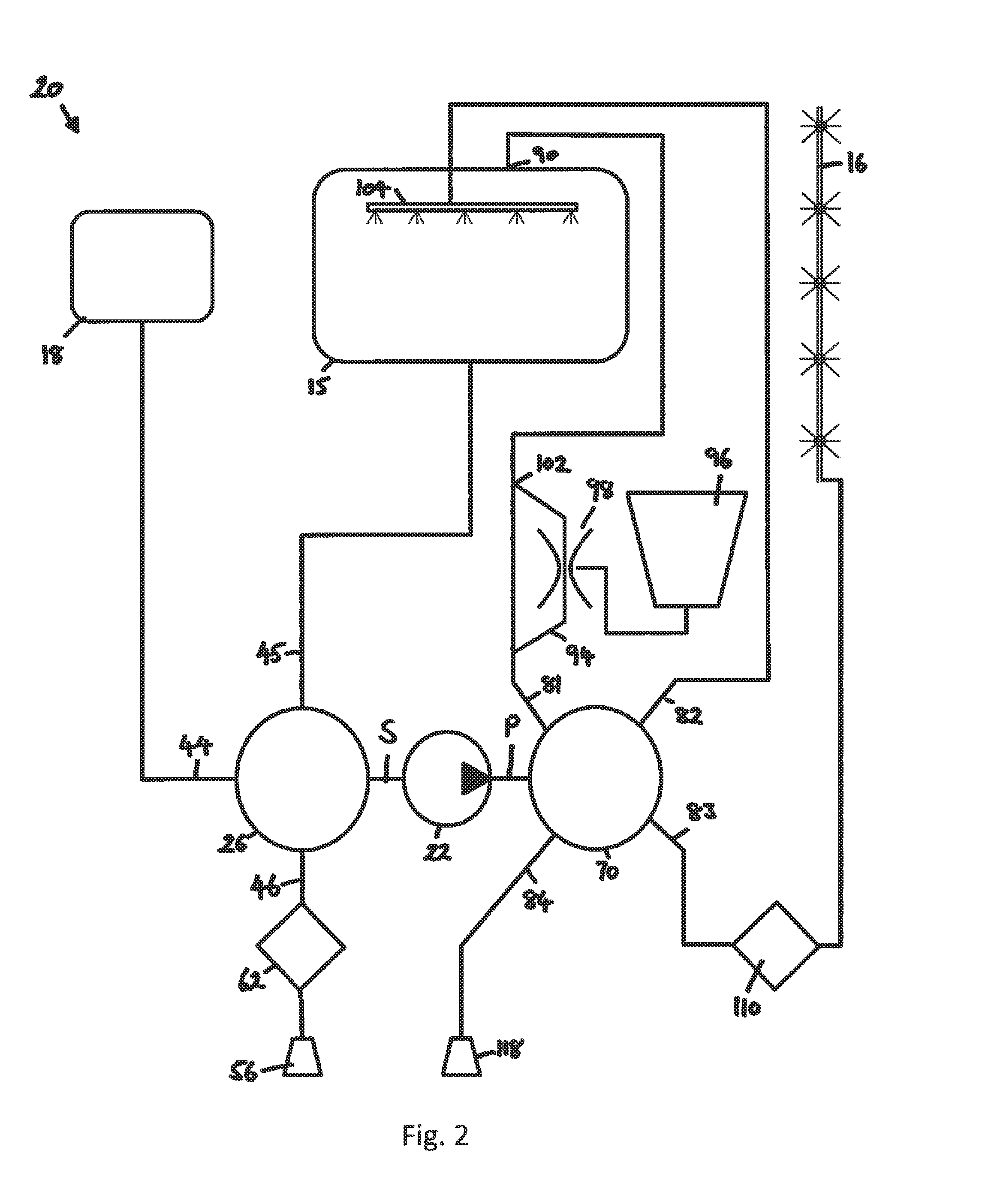 Pump system and agricultural sprayer pump system