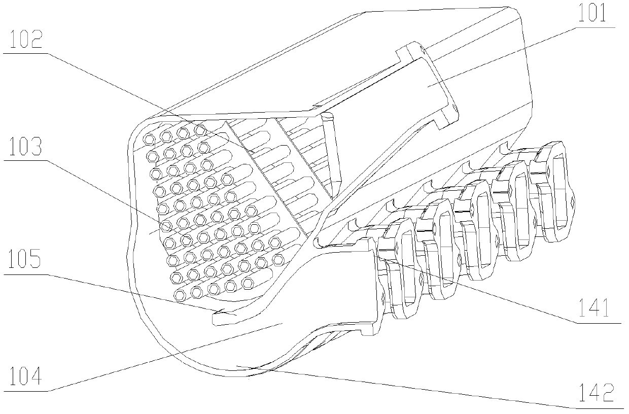 Supercharged engine and intercooling inlet pipe thereof