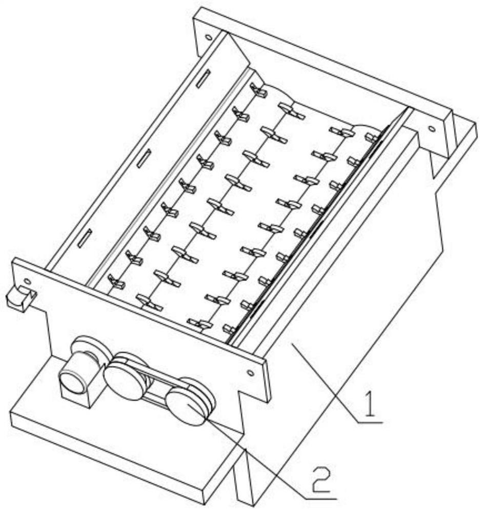 Tree section peeling device