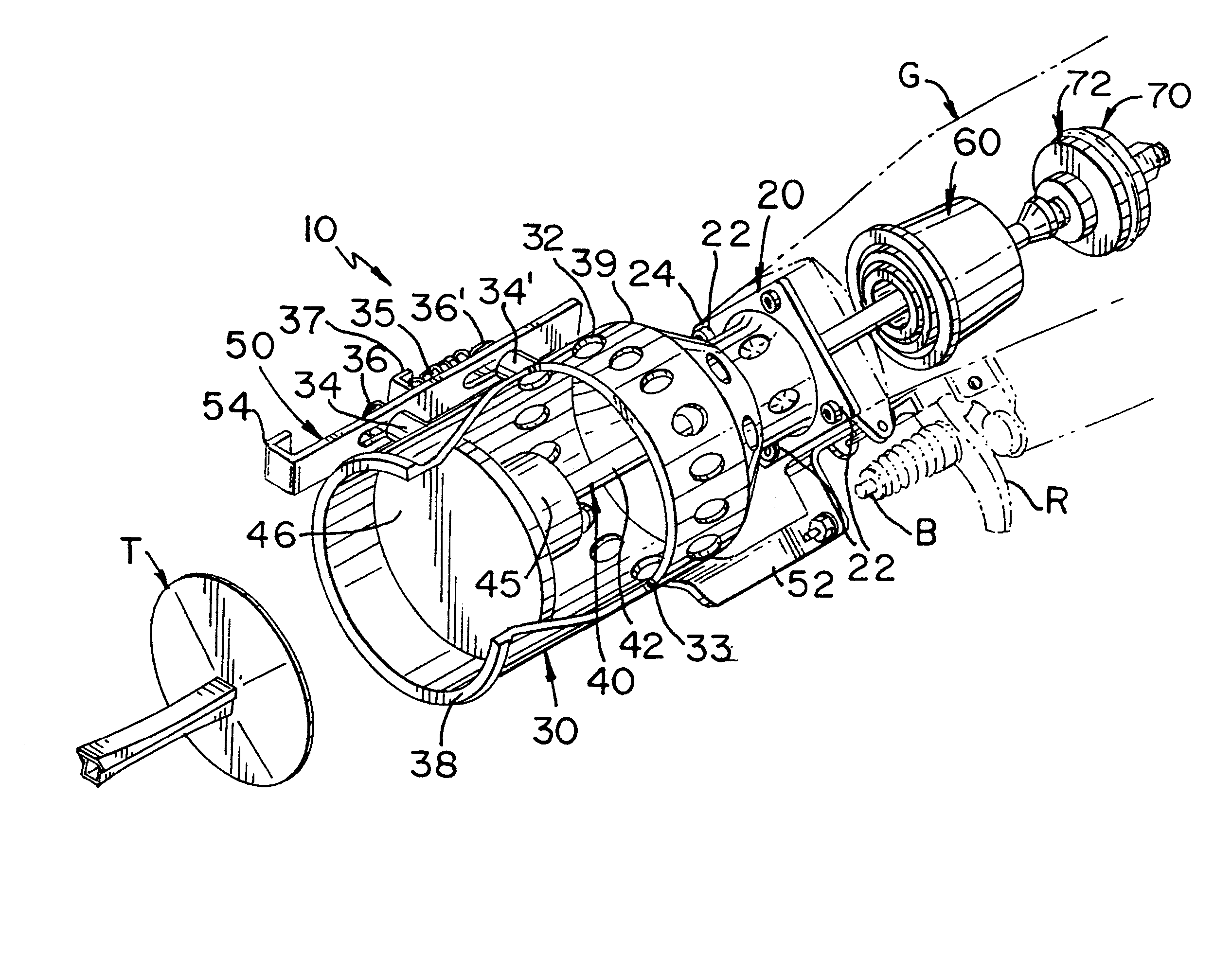 Device for nailing base sheet fasteners