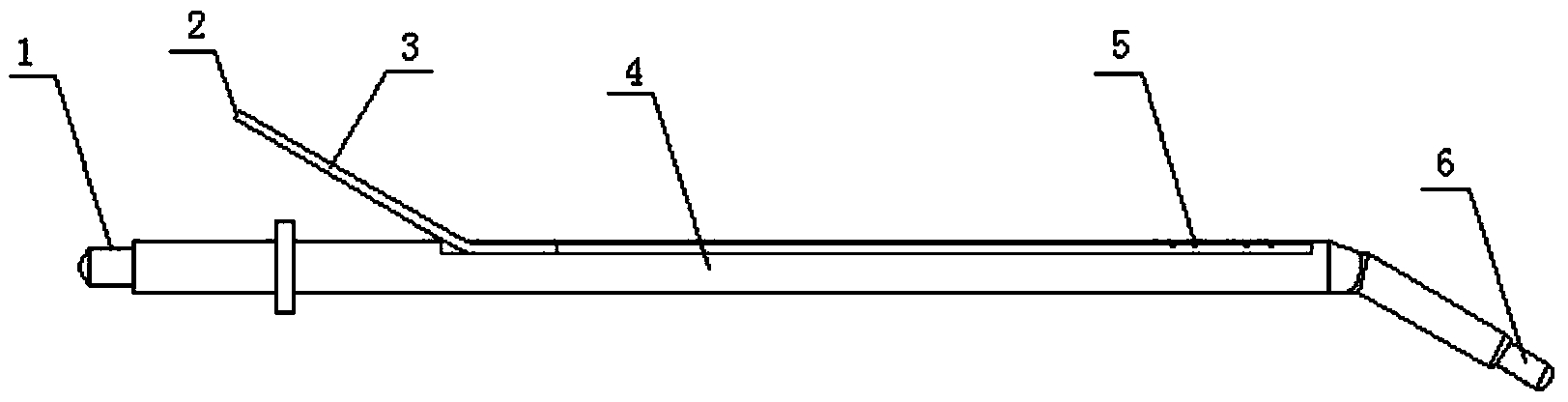 Optical fiber for administration