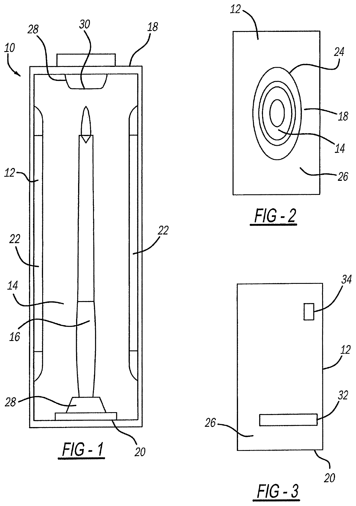 Device for reducing germs on a writing instrument or stylus