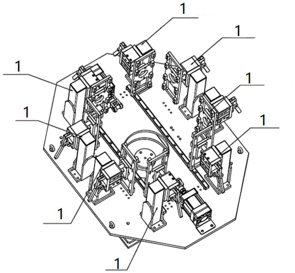 Gas box welding tool of gas-insulated high-voltage switch cabinet