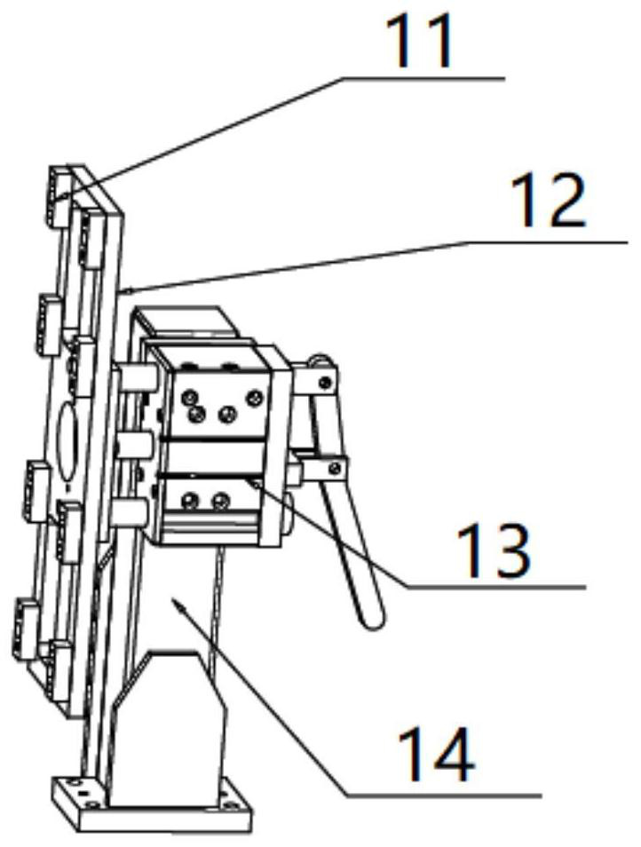 Gas box welding tool of gas-insulated high-voltage switch cabinet