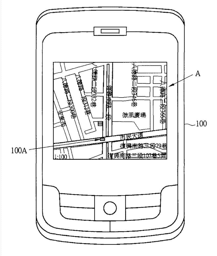 Method for displaying network map