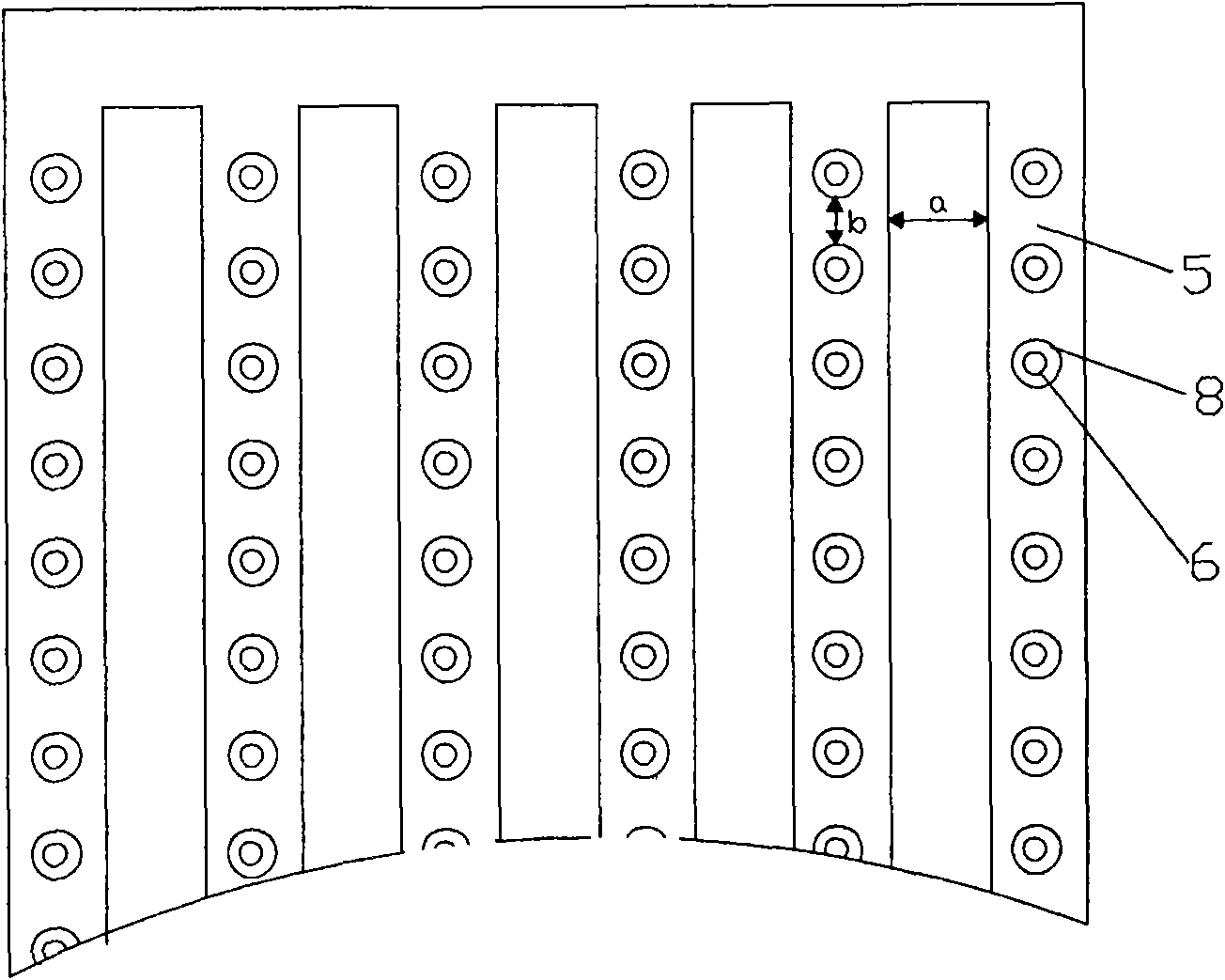 Array multi-nozzle electrospinning device