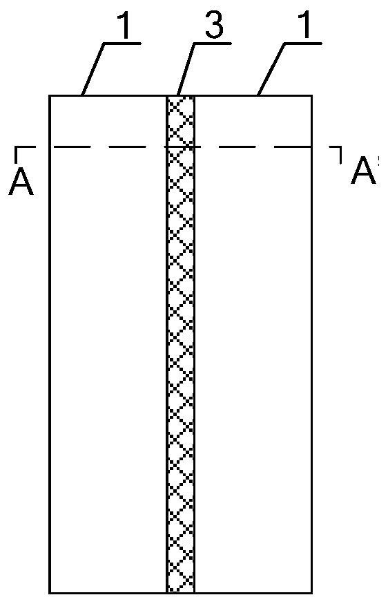 A preparation method for high-voltage LED chips that increases the ratio of light-emitting surfaces