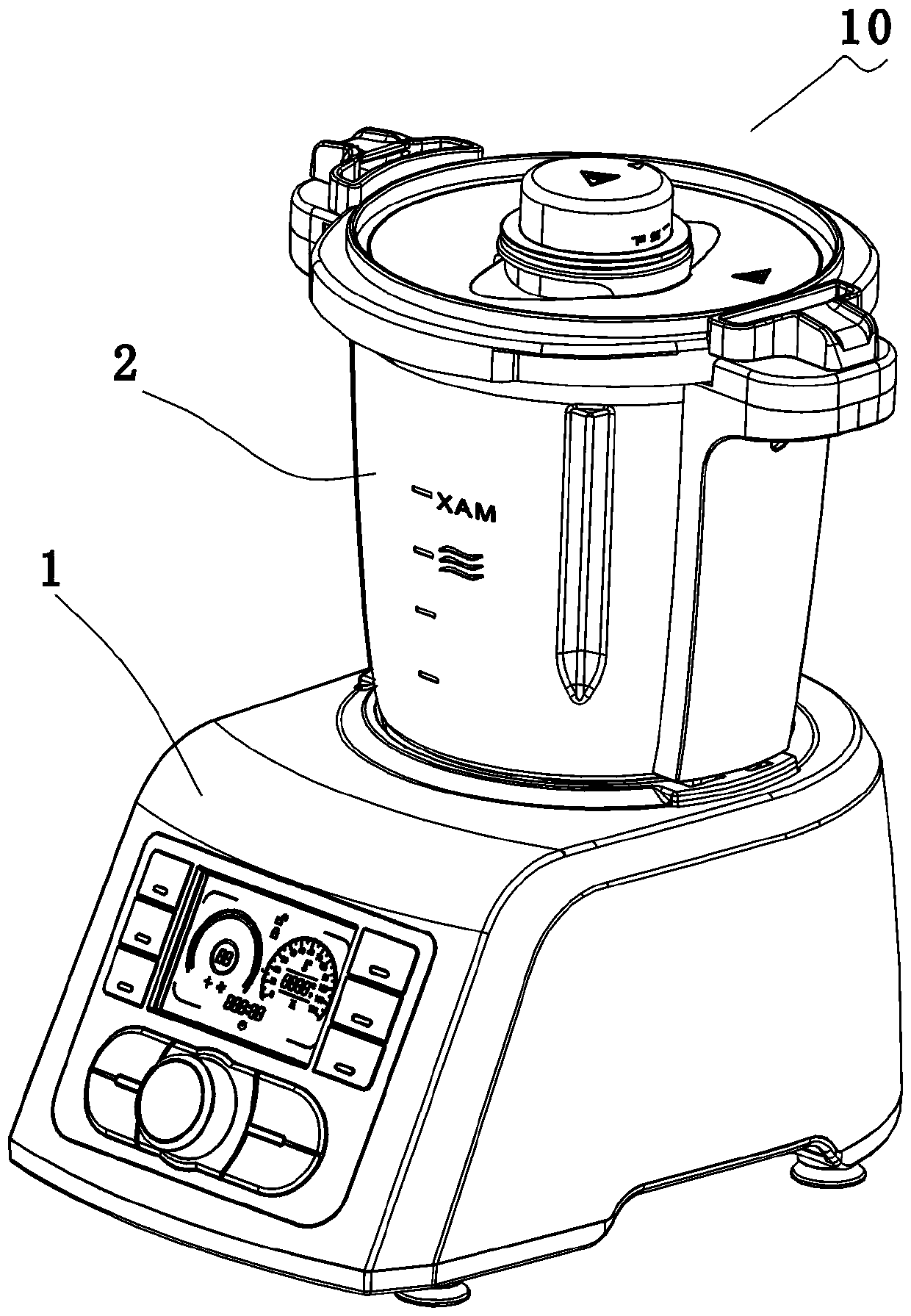 Food processing device and bowl assembly and stirring knife assembly thereof