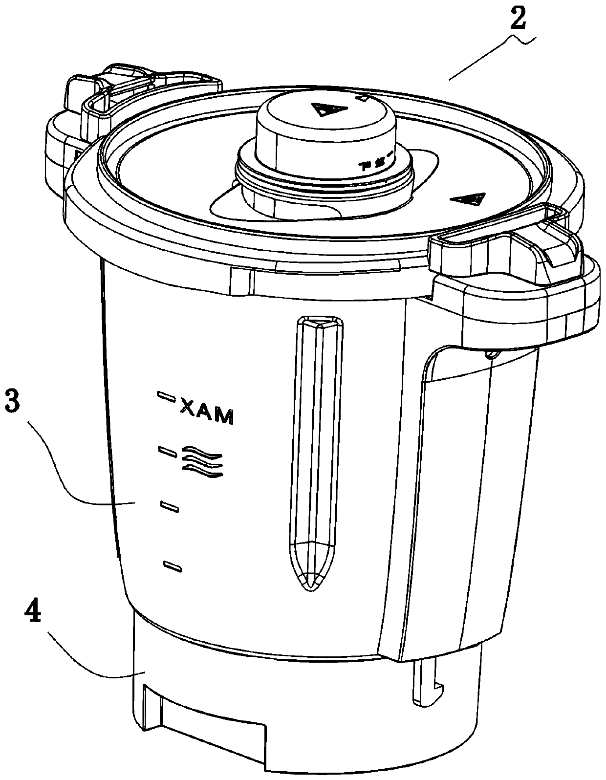 Food processing device and bowl assembly and stirring knife assembly thereof