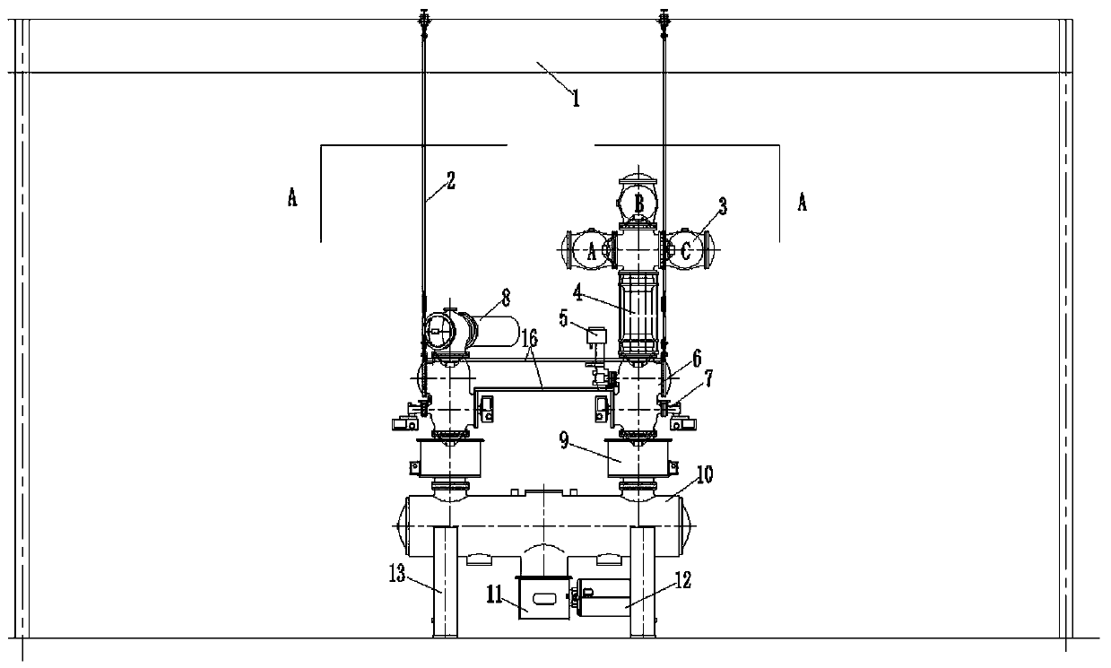 GIS body equipment technical transformation construction method