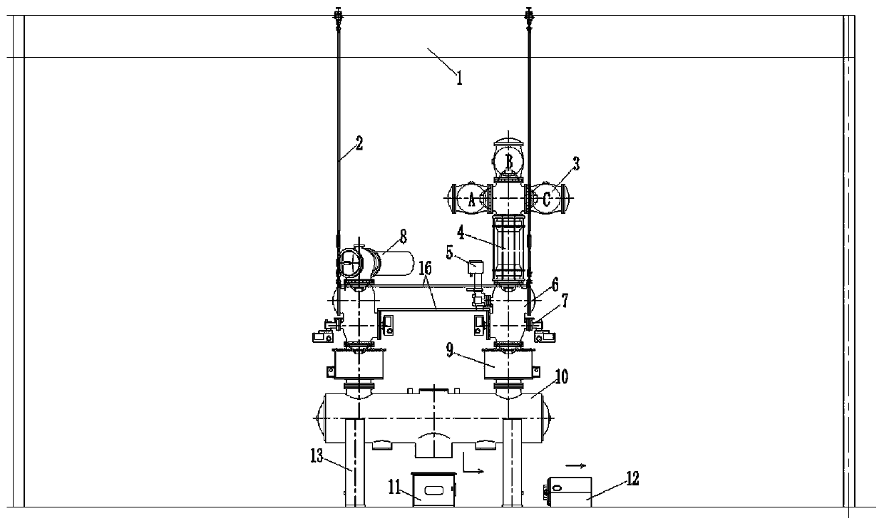 GIS body equipment technical transformation construction method