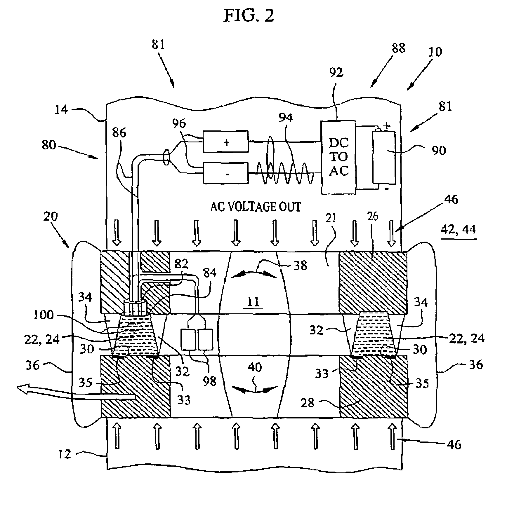 Active torque reduction for hydraulically filled joints