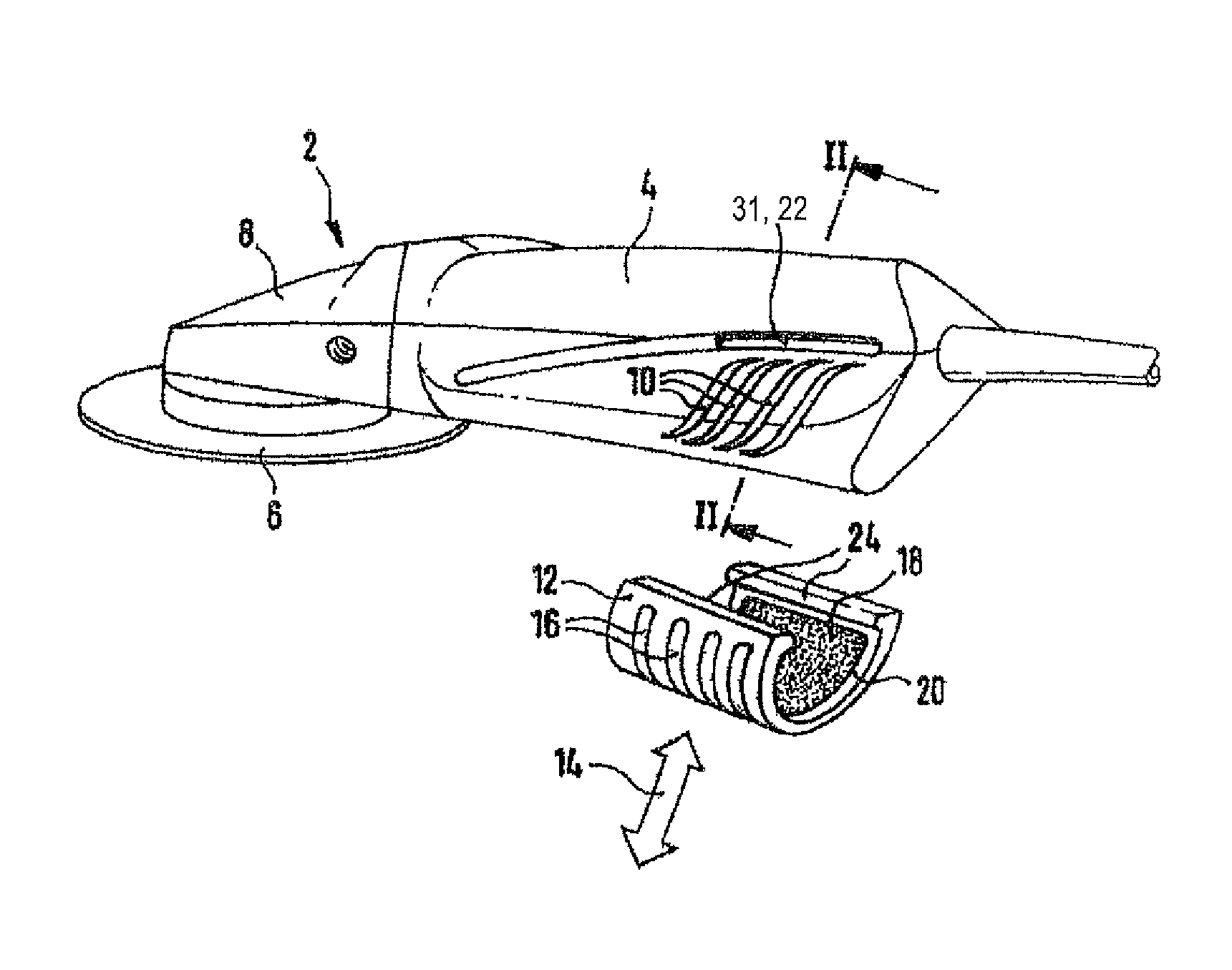 Dust-protected hand-held power tool